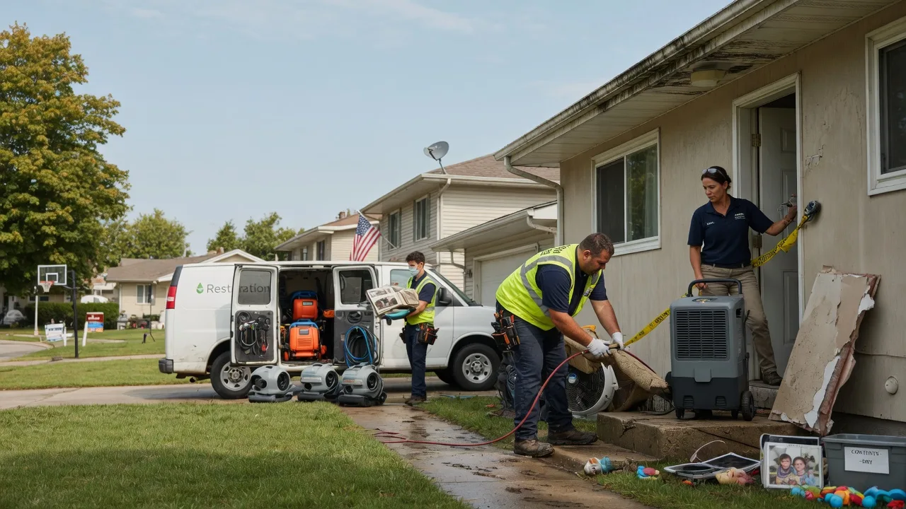 Water Damage Restoration in Rosholt, SD near me